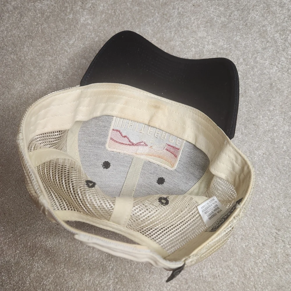 Patagonia Black and Cream Cap